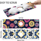 Bimkole 2 PCS Faucet Absorbent Mat, Kitchen Faucet Sink Splash Guard Wraparound - Image 2