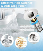 Upgraded Bathroom Sink Stopper – Universal Pop-Up Drain Plug - Image 6