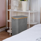 Laundry Basket with Wheels, 100L Hampers - Image 4