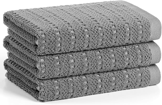 SALAS Kitchen Dish Towels, Bulk Cotton Kitchen Hand Towels, 390 GMS Plaid Dish by Unknown