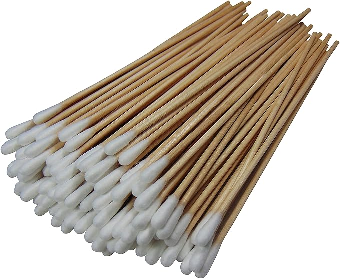 Type-III 100pc Gun Cleaning 6 Inch Double Sided Cotton Swabs by Type-IIIProducts