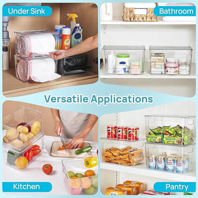 Vtopmart 1 Pack Trash Bag Holder, Stackable Garbage Bag Dispenser - Image 7