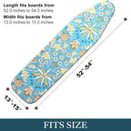 Ironing Board Cover and Pad, Standard Size, Stain-Resistant & Wrinkle-Free - Image 2
