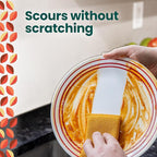 Scotch-Brite Harvest Dobie Scrubbing Pads, Non-Scratch Kitchen Sponge - Image 4