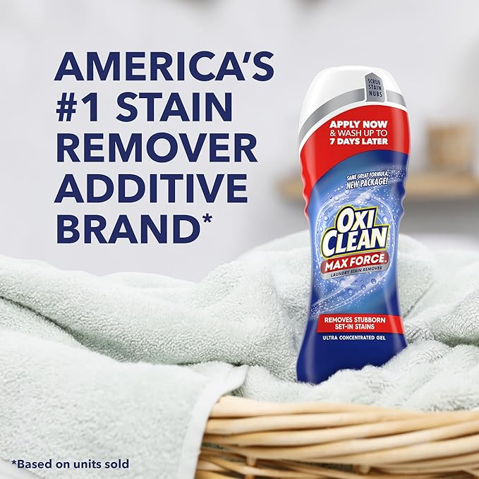 OxiClean Max Force Laundry Stain Remover Gel Stick, 6.2 fl oz - Image 8