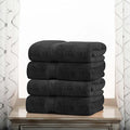 Superior Egyptian Cotton Pile Bath Towel Set of 4, Ultra Soft Luxury Towels by SUPERIOR