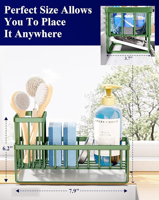 Kitsure Sponge Holder for Kitchen Sink - Image 2
