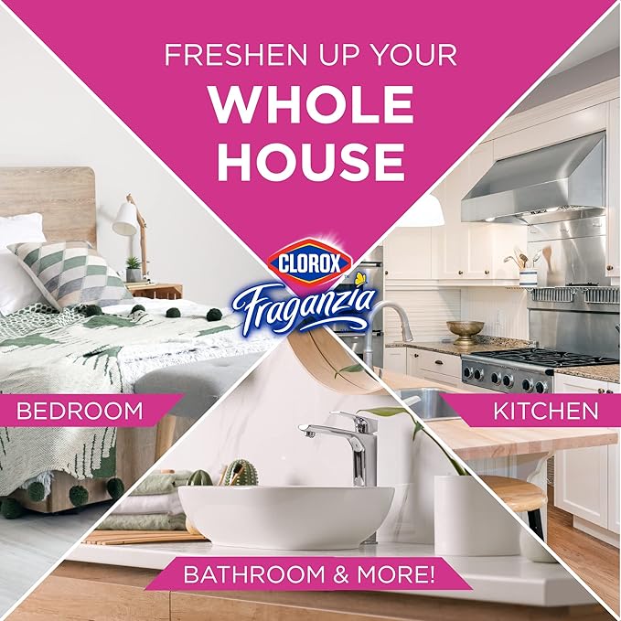 Clorox Fraganzia Crystal Beads Air Freshener, Long Lasting Room Deodorizer and - Image 5
