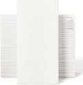 100 Count Disposable Hand Towels, Linen Feel Bathroom Hand Napkins, Soft And by JOLLYCHEF