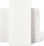 100 Count Disposable Hand Towels, Linen Feel Bathroom Hand Napkins, Soft And by JOLLYCHEF