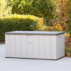 LIFETIME 60254 Heavy-Duty Outdoor Storage Deck Box, 150 Gallon, Desert Sand/Brown - Image 5