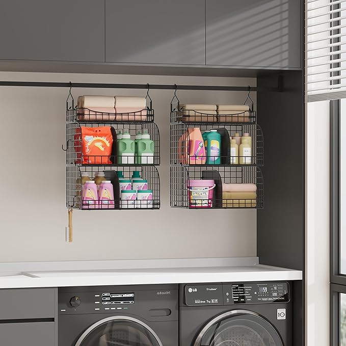 SWTYMIKI Hanging Closet Organizer Storage - Image 7