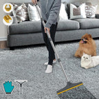 B-Land Carpet Rake for Pet Hair Removal, Reusable Pet Hair Remover by B-Land