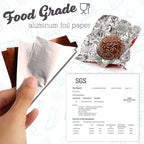 LotFancy Foil Candy Wrappers for Chocolates, 4x4 inch, Square Colored Foil - Image 2