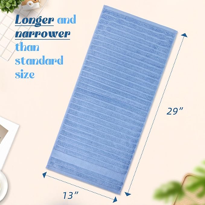 Jacquotha Ribbed Hand Towels for Bathroom, Hotel & Spa Quality Soft Hand Towel - Image 6