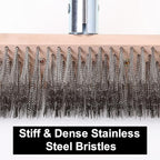 MAXMAN Stainless Steel Wire Scrub Brush - Image 5
