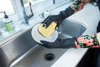 Glam Gloves, Latex Cleaning Gloves, Extra Long Gloves - Image 6