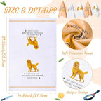 R HORSE Golden Retriever Kitchen Dish Towels - Image 2