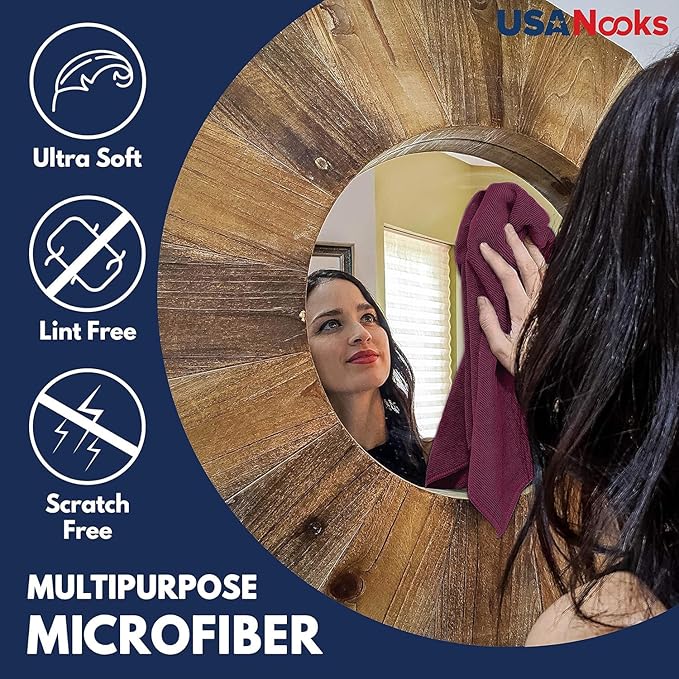 USANOOKS Premium 300GSM Microfiber Cleaning Cloth - Image 7