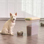 IRIS USA Dog Food Storage Container, Airtight Lid, Versatile Pet Food Bin - Image 5