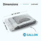 12 Count - Large Plastic Bags - Image 2