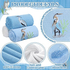 3 Pack Heron Coastal Hand Towels - Image 4
