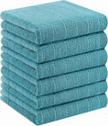Homaxy 100% Cotton Terry Kitchen Towels, Checkered Designed, Soft and Super by Homaxy