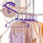 Plastic Hangers 20 Pack Purple - Image 5