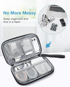 BAGSMART Cord Organizer Travel Cable Organizer Bag Tech Electronic Organizer - Image 5