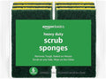 Amazon Basics Heavy Duty Scrub Sponges, Dual-Sided Design, Packaging may vary by AmazonBasics