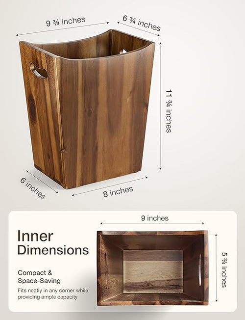 2 Gallons Rectangular Wastebaskets - Image 2