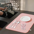 2 Pack Microfiber Dish Drying Mat - Image 2