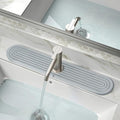 2 Set/4PCS Faucet Mat for Kitchen Sink Splash Guard Faucet Mat Absorbent by Bornerwhite