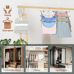 Pants Hangers Space Saving, Stackable Skirt Hangers - Image 3