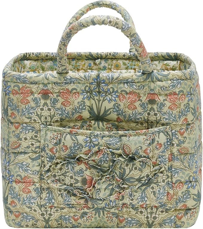 Quilted Fabric Storage Baskets - Image 2
