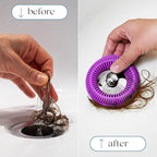 TUB RING The Ultimate Tub Drain Protector Hair Catcher/Strainer/Snare, Regular - Image 5