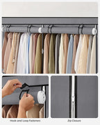 SONGMICS Portable Closet, Wardrobe Closet Organizer - Image 9
