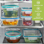 Snapware Total Solutions Plastic Food Storage Containers Set, Airtight & - Image 4