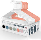 Neaties Plastic Hangers 100+ Pack – Made in The USA – 6lb Capacity Standard by NeatiesHangers
