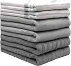 Premium Kitchen Towels | Large Cotton Dish Towels | Flat & Terry Highly - Image 2