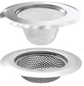2PCS Kitchen Sink Drain Strainer, Stainless Steel Mesh Sink Strainer, Kitchen by CINBILCORN