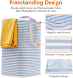Lifewit 3 Pack Laundry Hamper Large Collapsible Laundry Baskets, Freestanding - Image 2