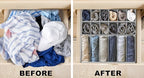 Simple Houseware Closet Underwear Organizer Drawer Divider Assorted 7 Pieces - Image 3