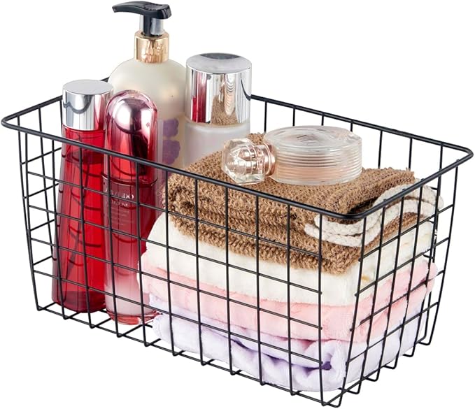 2 Pack【Extra Large】Hanging Kitchen Basket, Wire Storage Basket, - Image 5