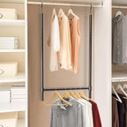 Simple Houseware Adjustable Closet Hanging Rod - Image 5