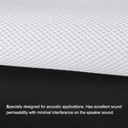 MECCANIXITY Speaker Grill Cloth 20 x 63 Inch Stereo Mesh Fabric Protective - Image 4
