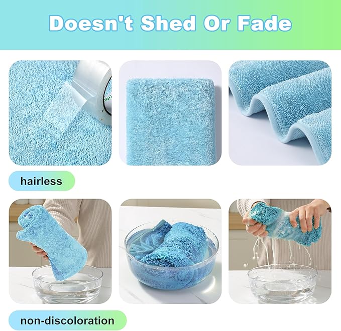 JOYMOOP Microfiber Towels for Cars, 2 Pack 63" x 29.5" Car Drying Towel - Image 4