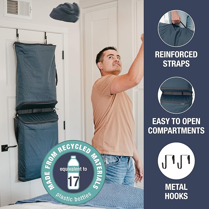 CleverMade Convertible Laundry Hamper Bag - Image 3