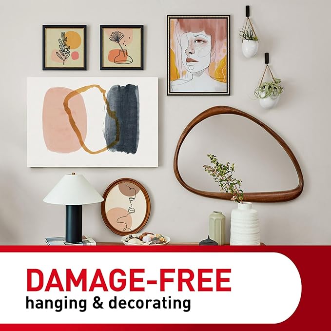 Command 8 lb Jumbo Universal Picture Hanger, 3 Frame Hangers and 8 Command - Image 6