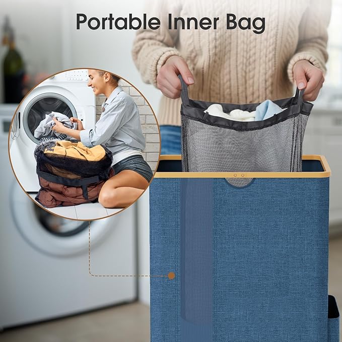 Laundry Basket Clothes Hamper - Image 6